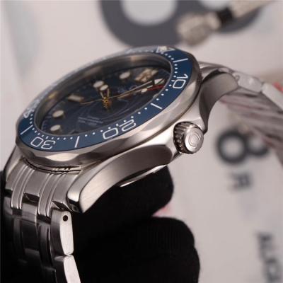 Replica Seamaster A21j Automatic Movement Mens Watch Blue Dial Stainless Steel B E216