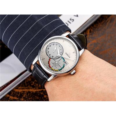 Replica Specialities A21j Automatic Movement Mens Watch Black Dial Leather Strap A E224