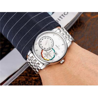 Replica Specialities A21j Automatic Movement Mens Watch Silver Dial Two Tone Yellow Gold B E224