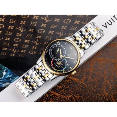 Replica Specialities A21j Automatic Movement Mens Watch Silver Dial Two Tone Yellow Gold B E224