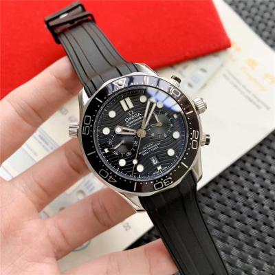 Replica Seamaster A21j Automatic Movement Mens Watch Blue Dial Rubber Strap A E262