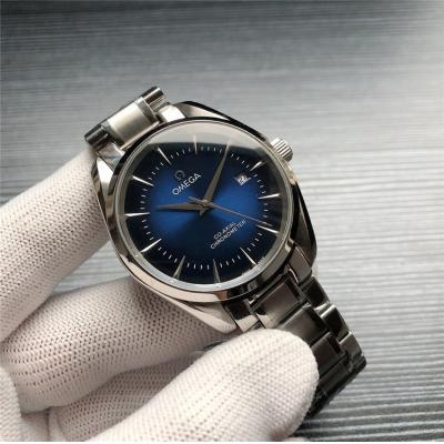 Replica Specialities A21j Automatic Movement Mens Watch Blue Dial Two Tone Yellow Gold B E275