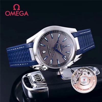 Replica Seamaster Japan Miyota 8215 Automatic Movement Mens Watch Black Dial Rubber Strap E280