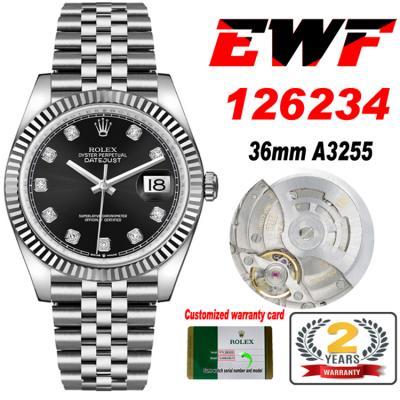 EWF Datejust 36 126234 A3235 Automatic Unisex Watc...