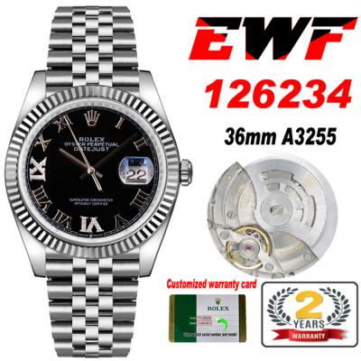 EWF Datejust 36 126234 A3235 Automatic Unisex Watc...