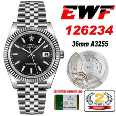 EWF Datejust 36 126234 A3235 Automatic Unisex Watc...