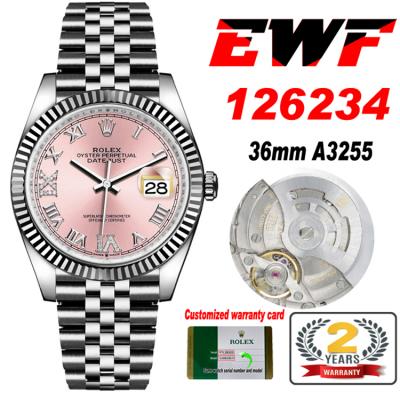 EWF Datejust 36 126234 A3235 Automatic Unisex Watc...