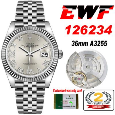 EWF Datejust 36 126234 A3235 Automatic Unisex Watc...