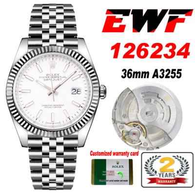 EWF Datejust 36 126234 A3235 Automatic Unisex Watc...