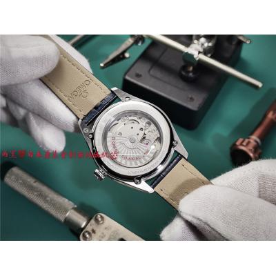 Replica Specialities Japan Miyota 8215 Automatic Movement Mens Watch Blue Dial Leather Strap E307