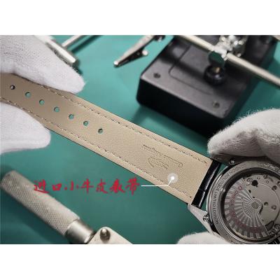 Replica Specialities Japan Miyota 8215 Automatic Movement Mens Watch Blue Dial Leather Strap E307