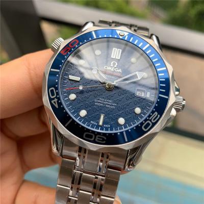 Replica Seamaster A21j Automatic Movement Mens Watch Blue Dial Stainless Steel E349