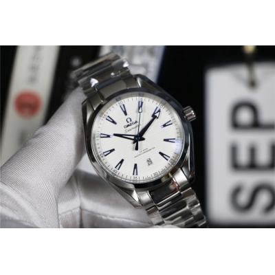 Replica Seamaster A21j Automatic Movement Mens Watch White Dial Stainless Steel A E350