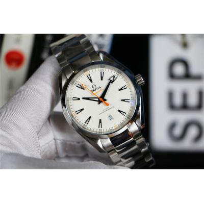 Replica Seamaster A21j Automatic Movement Mens Watch White Dial Stainless Steel A E350