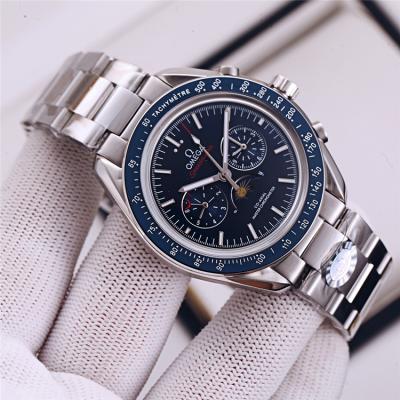 Replica Speedmaster A21j Automatic Movement Mens Watch White Dial Two Tone Rose Gold A E368