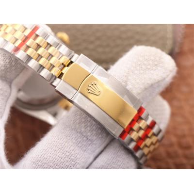 EWF Datejust 36 126233 A3235 Auto Unisex Watch Two Tone YG Champagne LOGO Dimamond 904L Jubilee Bracelet Best  Edition