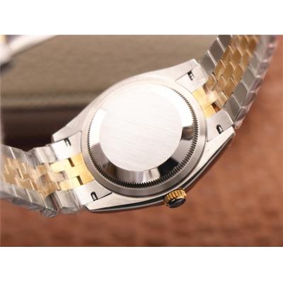 EWF Datejust 36 126233 A3235 Auto Unisex Watch Two Tone YG Champagne LOGO Dimamond 904L Jubilee Bracelet Best  Edition