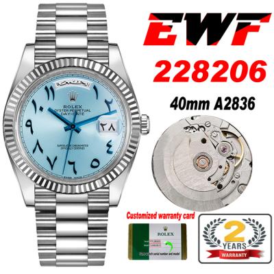 EWF DayDate 40 228206 Automatic Mens Watch Fluted ...