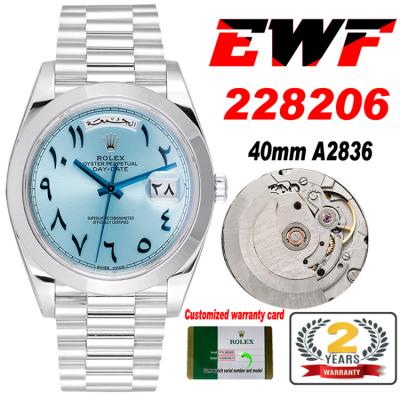 EWF DayDate 40 228206 Automatic Mens Watch Polishe...