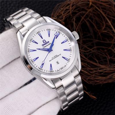 Replica Seamaster A21j Automatic Movement Mens Watch White Dial Stainless Steel E382