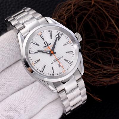 Replica Seamaster A21j Automatic Movement Mens Watch White Dial Stainless Steel E382