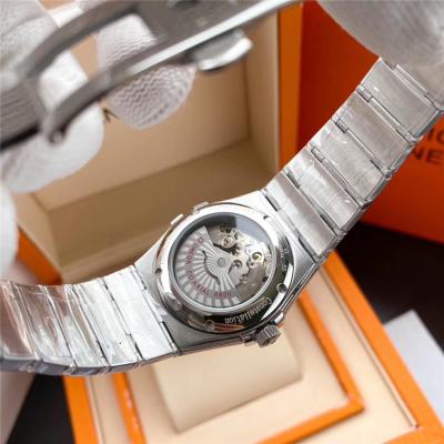 Replica Constellation A21j Automatic Movement Mens Watch Silver Dial Two Tone Rose Gold E391