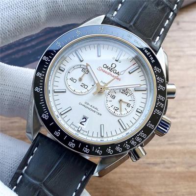 Replica Speedmaster A21j Automatic Movement Mens Watch Black Dial Nylon Strap C E425