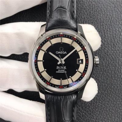 Replica De Ville 8500 Automatic Movement Mens Watch Black Dial Stainless Steel E430