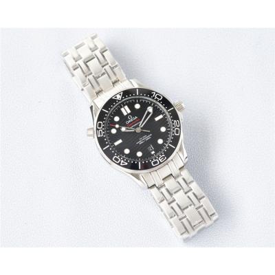 Replica Seamaster 8800 Automatic Movement Mens Watch Black Dial Rubber Strap A E439