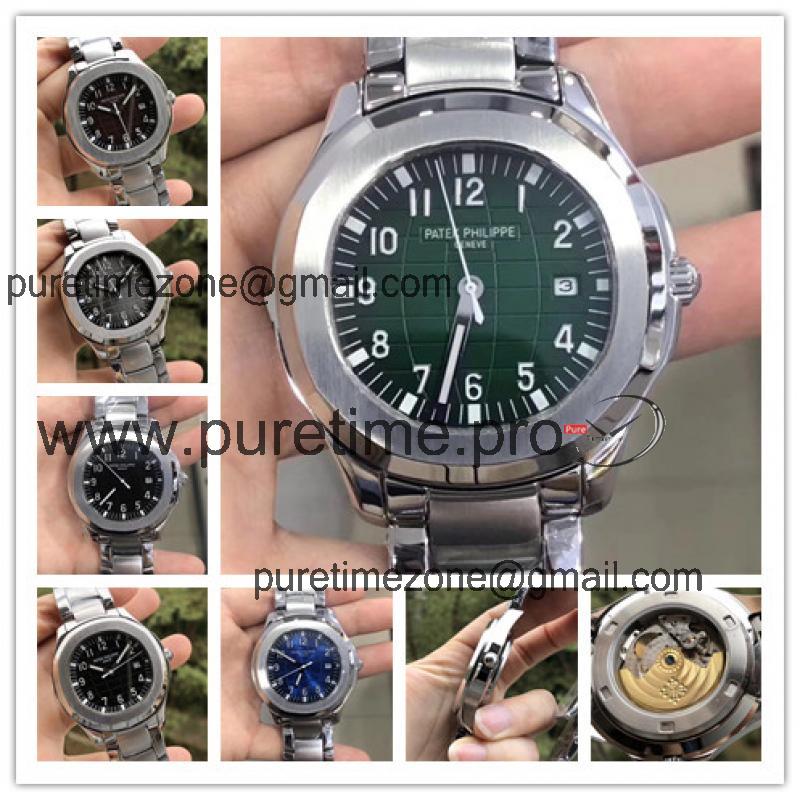 Replica Aquanaut A2813 Automatic Movement Mens Watch Green Dial Stainless Steel C E15