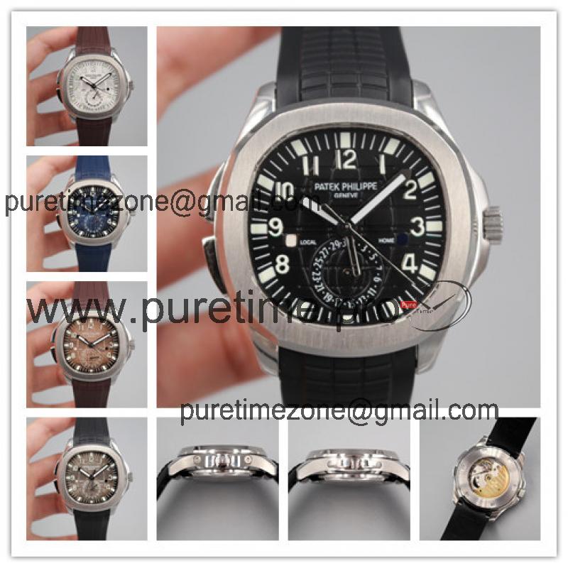 Replica Aquanaut A21j Automatic Movement Mens Watch Black Dial Rubber Strap C E19