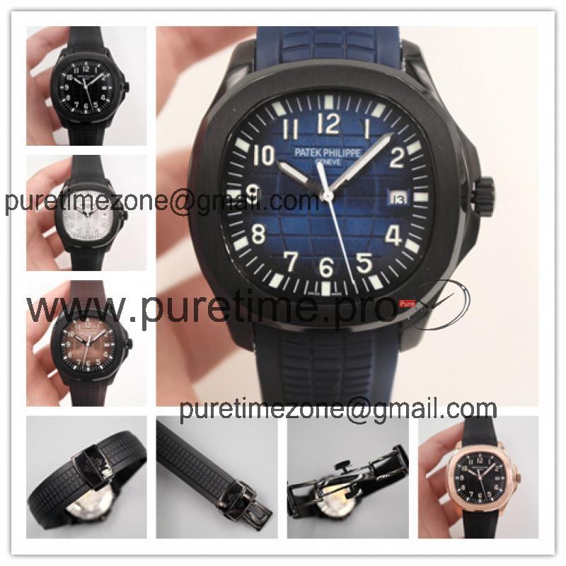 Replica Aquanaut A21j Automatic Movement Mens Watch Blue Dial Rubber Strap A E21