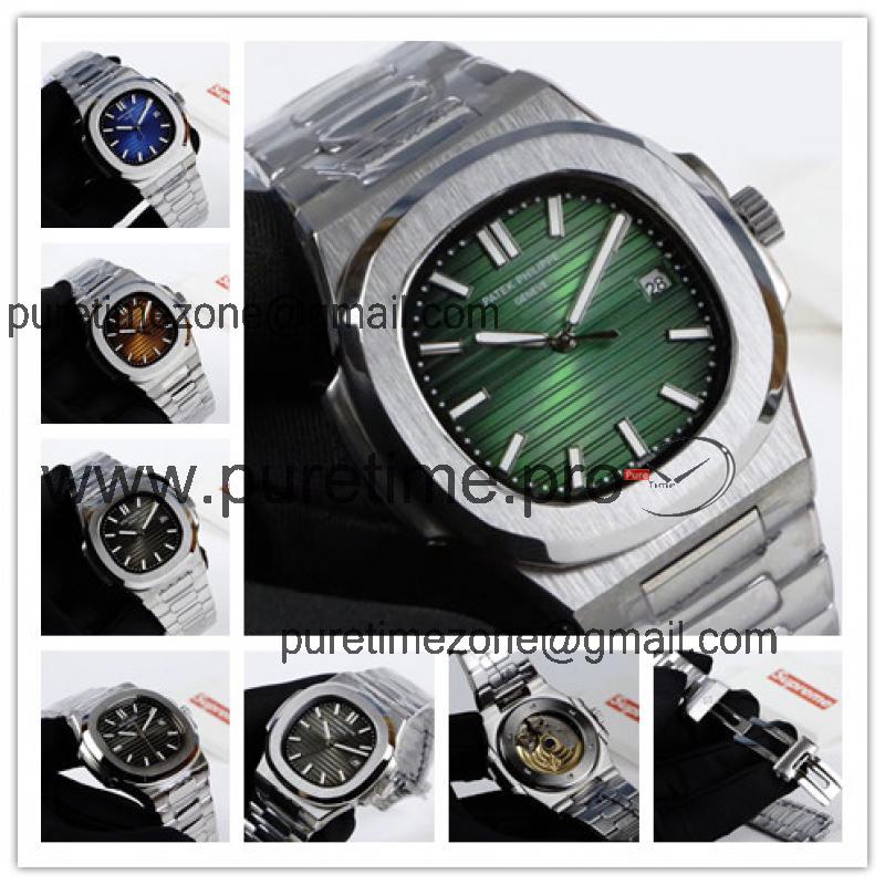 Replica Nautilus A21j Automatic Movement Mens Watch Green Dial Stainless Steel C E29