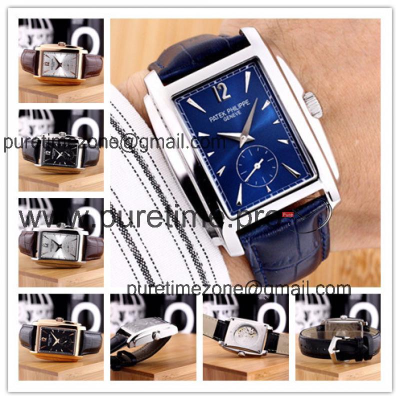 Replica Gondolo A21j Automatic Movement Mens/Womens Watch Blue Dial Leather Strap B E45