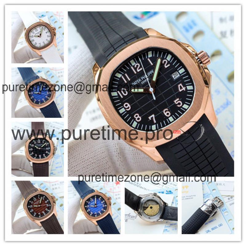 Replica Aquanaut A21j Automatic Movement Mens Watch Black Dial Rubber Strap C E49