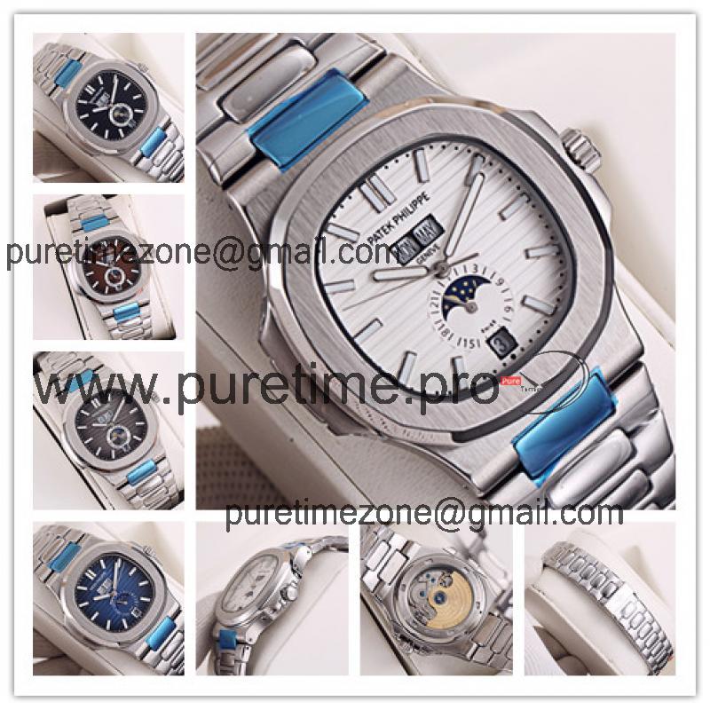 Replica Nautilus A21j Automatic Movement Mens Watch White Dial Stainless Steel C E150