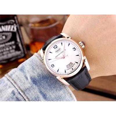 Replica Tonda A21j Automatic Movement Mens Watch White Dial Leather Strap A E25