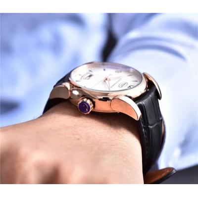 Replica Tonda A21j Automatic Movement Mens Watch White Dial Leather Strap B E25