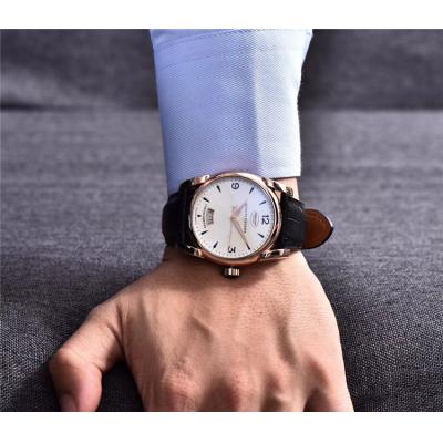 Replica Tonda A21j Automatic Movement Mens Watch White Dial Leather Strap B E25