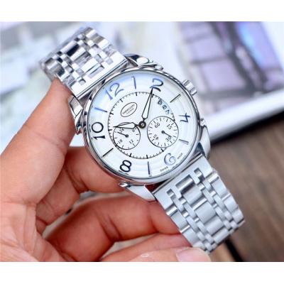 Replica Tonda A21j Automatic Movement Mens Watch White Dial Leather Strap E32