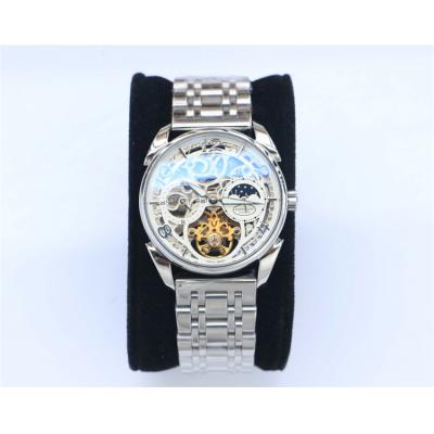 Replica Tonda A21j Automatic Movement Mens Watch Skeleton Dial Stainless Steel B E49