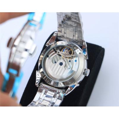 Replica Tonda A21j Automatic Movement Mens Watch Skeleton Dial Stainless Steel B E49