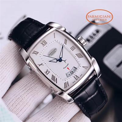 Replica Kalpa A2813 Automatic Movement Mens Watch White Dial Leather Strap E50