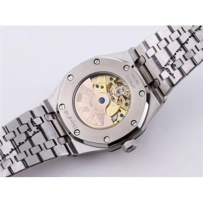 Replica Royal Oak A21j Automatic Movement Mens Watch Blue Tourbillon Dial Diamonds Case Stainless steel E211