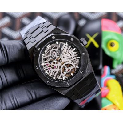 Replica Royal Oak A21j Automatic Movement Mens Watch Skeleton Dial Stainless steel E218