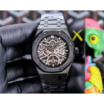 Replica Royal Oak A21j Automatic Movement Mens Watch Skeleton Dial Stainless steel E218