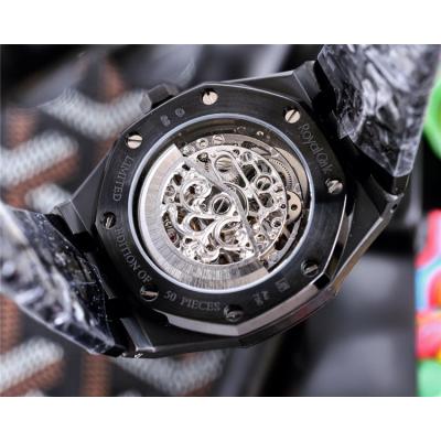 Replica Royal Oak A21j Automatic Movement Mens Watch Skeleton Dial Stainless steel E218