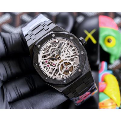 Replica Royal Oak A21j Automatic Movement Mens Watch Skeleton Dial Stainless steel E218