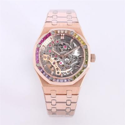 Replica Royal Oak A21j Automatic Movement Womens Watch Skeleton Dial Stainless Steel A A29