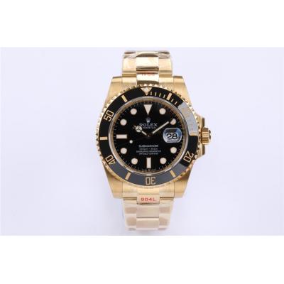 EWF Submariner 41 126618LN A3235 Automatic Mens Watch YG Ceramic Bezel Black Dial 904L SS Oyster Bracelet Best Edition